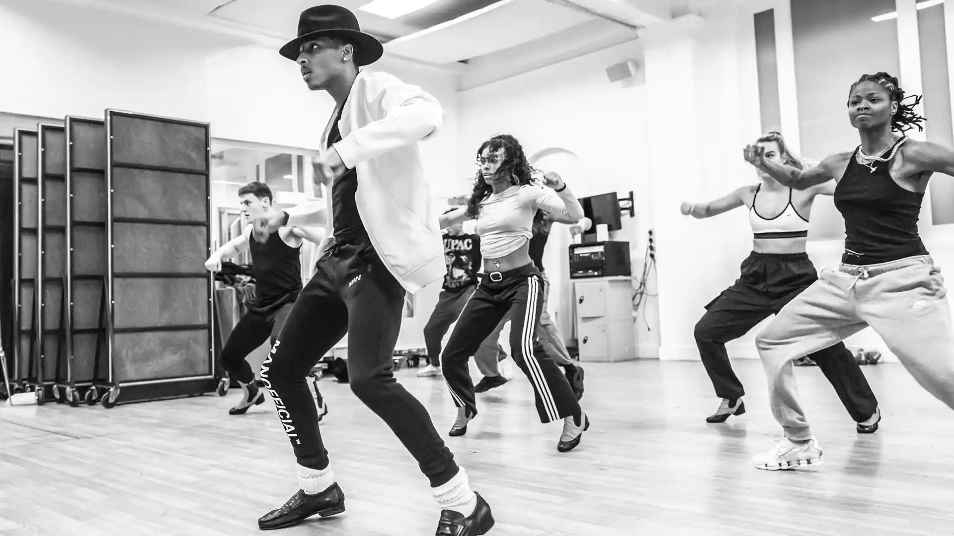 MJ Rehearsals. Photography by Johan Persson