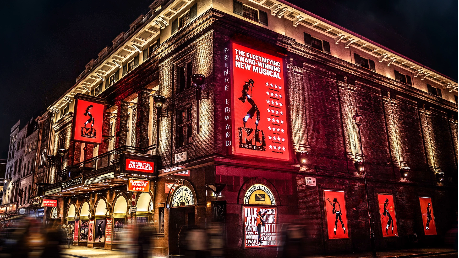 Prince Edward Theatre exterior